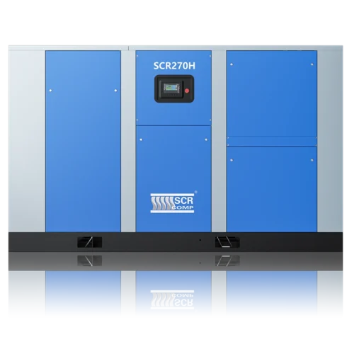 Low-pressure screw compressors